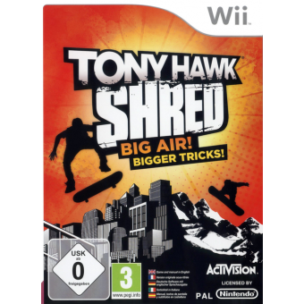 Tony Hawk Shred Big Air! Bigger Tricks! Wii